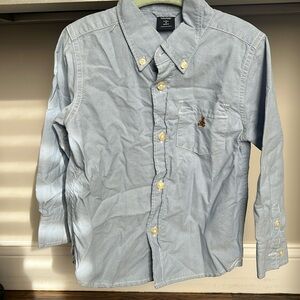 Baby Gap button doen long sleeve dresss shirt 3T